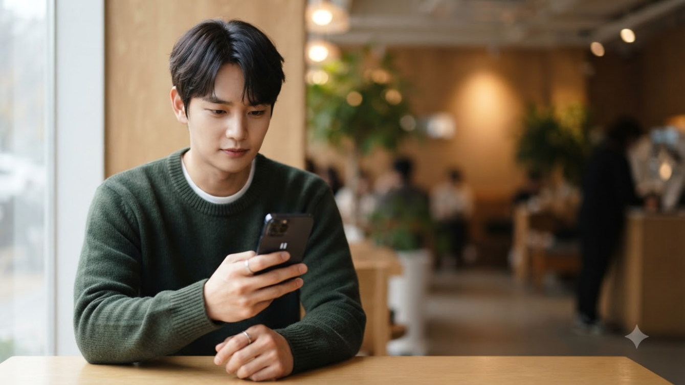 군입대 전 통신사 요금제 정보 확인하는 모습 - 일시정지 준비