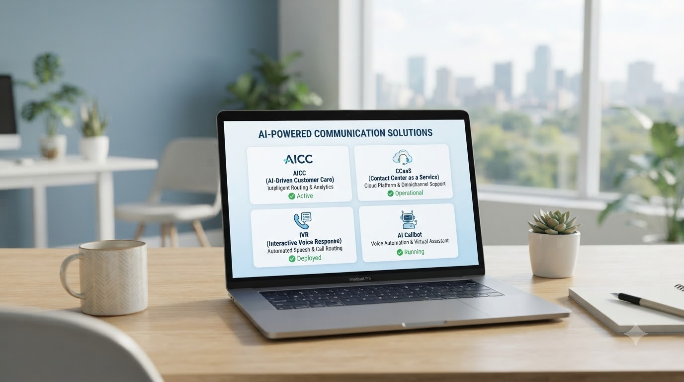 AICC, CCaaS, IVR, AI콜봇 등 AICC 클라우드 관련 용어 총정리 화면